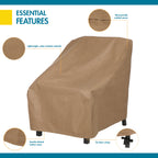 Easygoing Covers Essential All-Weather Outdoor Chair Cover image 7