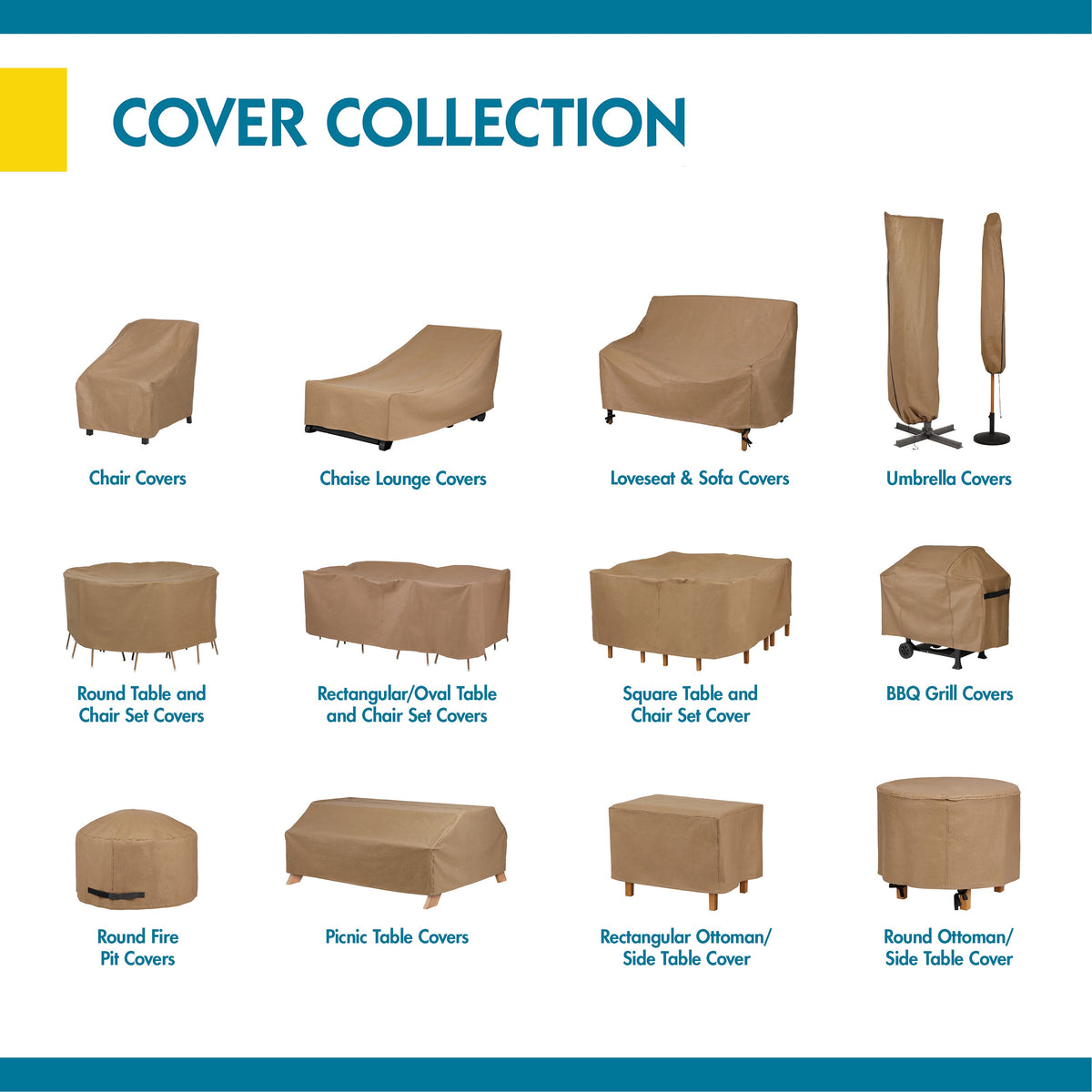 Easygoing Covers Essential Outdoor Bench Cover, 51 Inch image 6