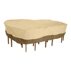Easygoing Covers Water-Resistant Rectangular/Oval Patio Table & Chair Set Cover image 1