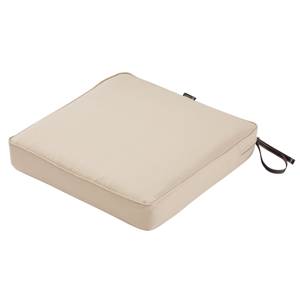 Easygoing Covers Fade-Resistant Water-Resistant 3 Inch Thick Square Patio Dining Seat Cushion image 150