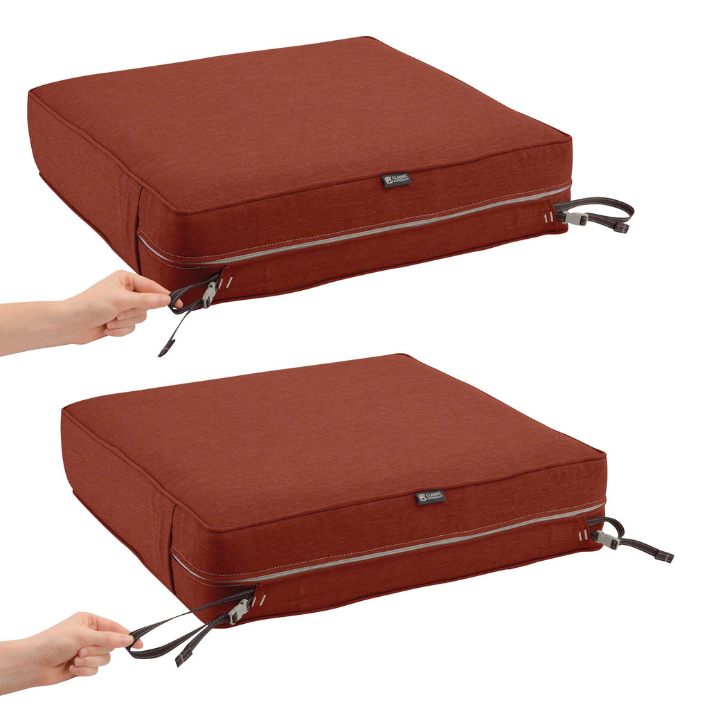 Easygoing Covers Fade-Resistant Water-Resistant 5 Inch Thick Rectangle Patio Lounge Seat Cushion image 52