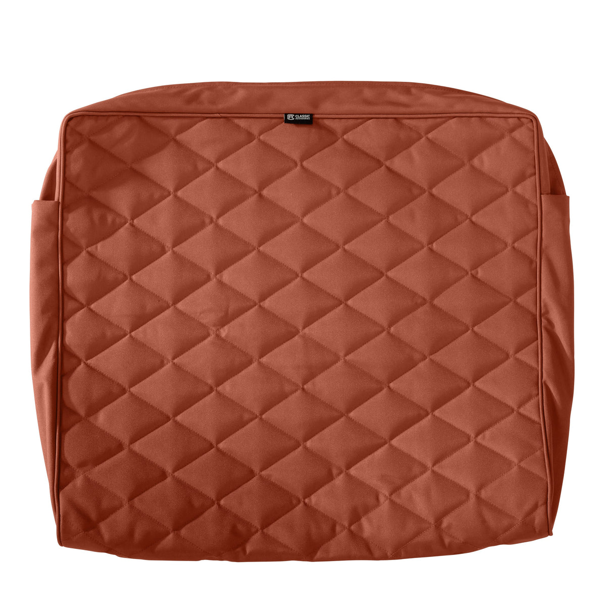 Easygoing Covers Fade-Resistant Water-Resistant Wide Back Lounge Quilted Cushion Cover image 17