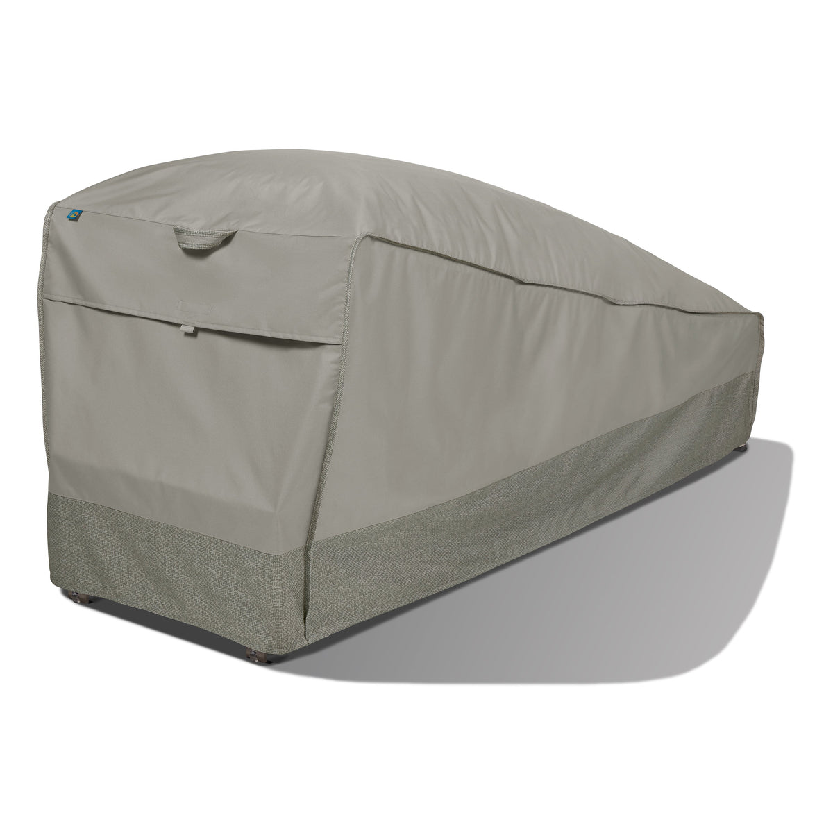 Easygoing Covers Weekend Water-Resistant Outdoor Chaise Cover with Integrated Easygoing Covers, 72 x 32 x 32 Inch, Moon Rock image 7