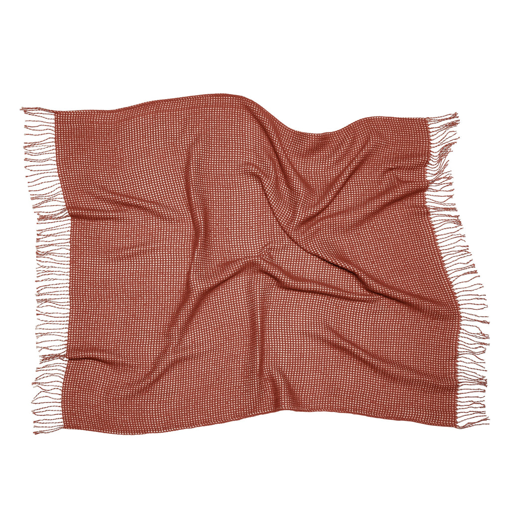 Easygoing Covers Indoor/Outdoor Reversible Throw Blanket, 66 x 59 Inch image 3