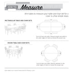 Easygoing Covers Water-Resistant Patio Table & Chair Set Cover with Umbrella Hole image 18
