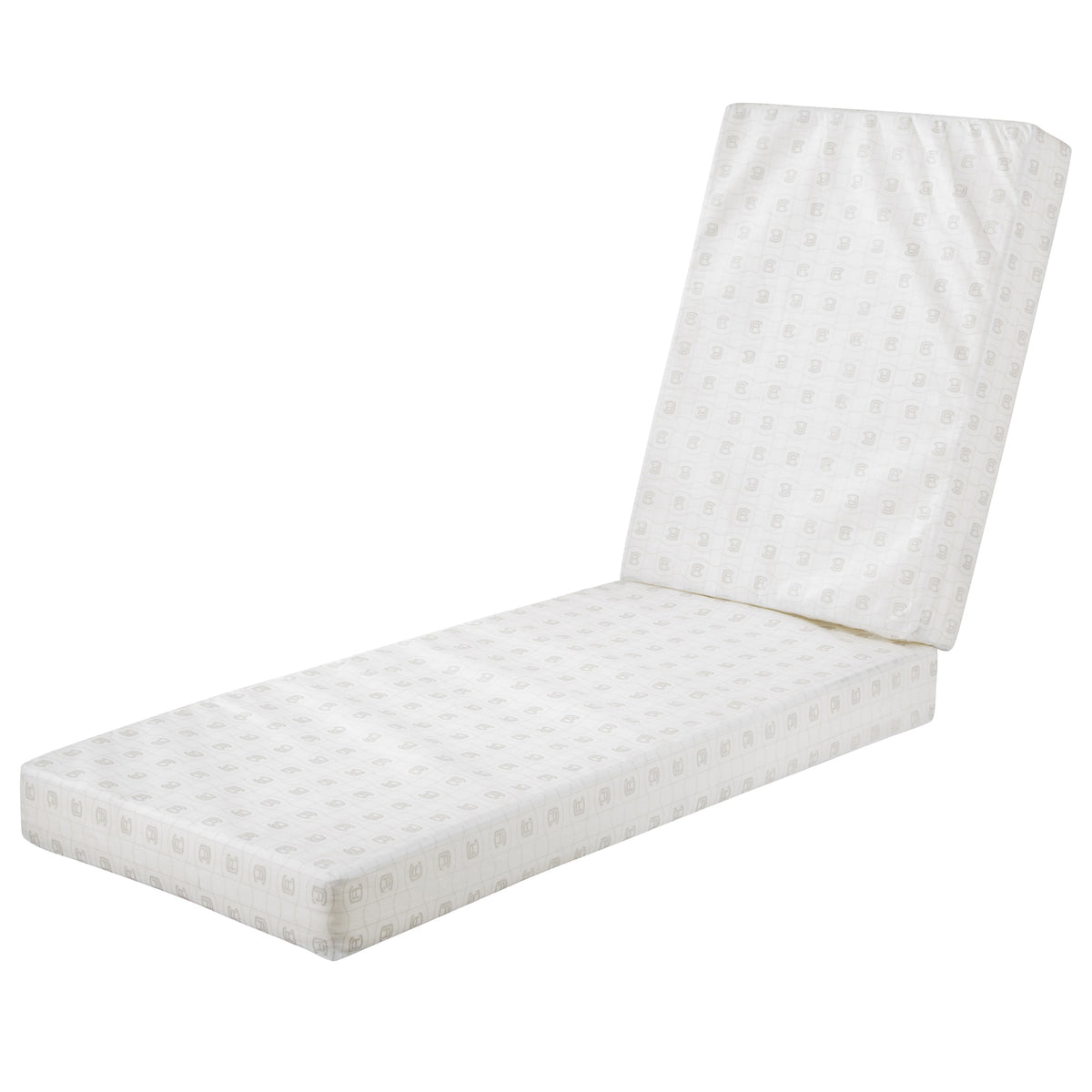 Easygoing Covers Fade-Resistant Water-Resistant Rectangle Patio Quilted Chaise Lounge Cushion image 29