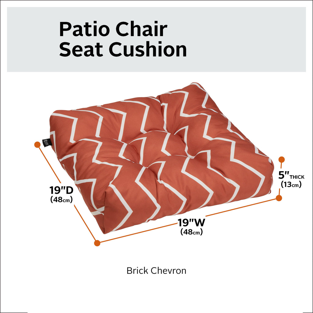 Easygoing Covers Patio Seat Cushion, 2 Pack, 19"W image 79
