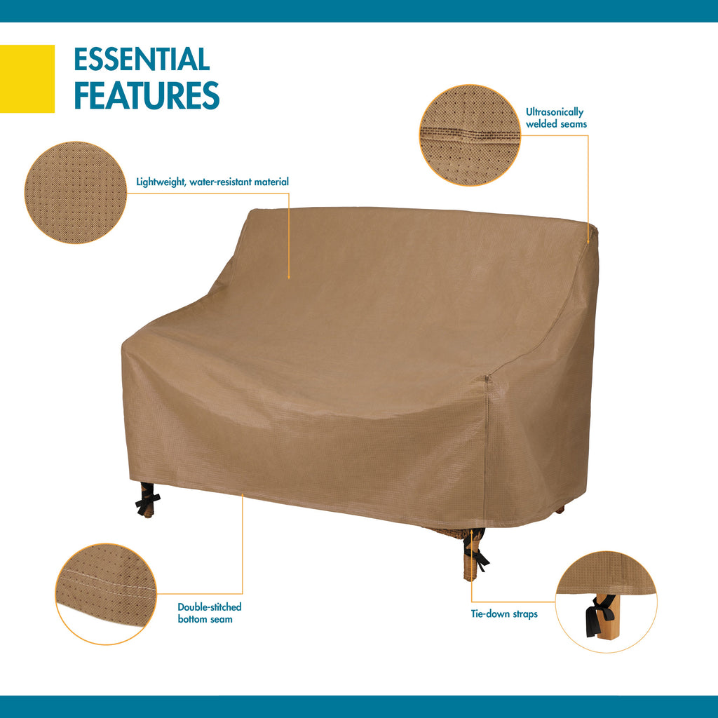 Easygoing Covers Essential Water-Resistant Patio Loveseat Cover image 6
