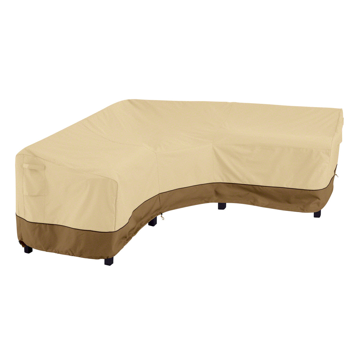Easygoing Covers Water-Resistant Patio V-Shaped Sectional Lounge Set Cover image 1