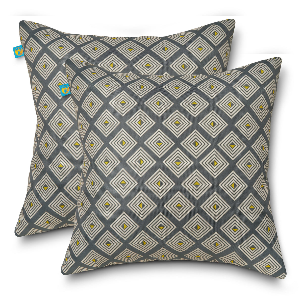 Easygoing Covers Water-Resistant Accent Pillows, 18 x 18 Inch, 2 Pack image 30