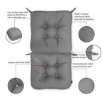Easygoing Covers Patio Chair Cushion 21”W x 19”D (seat) x 22.5”H (back) image 4
