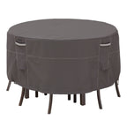 Easygoing Covers Water-Resistant Tall Round Patio Table & Chair Set Cover image 1