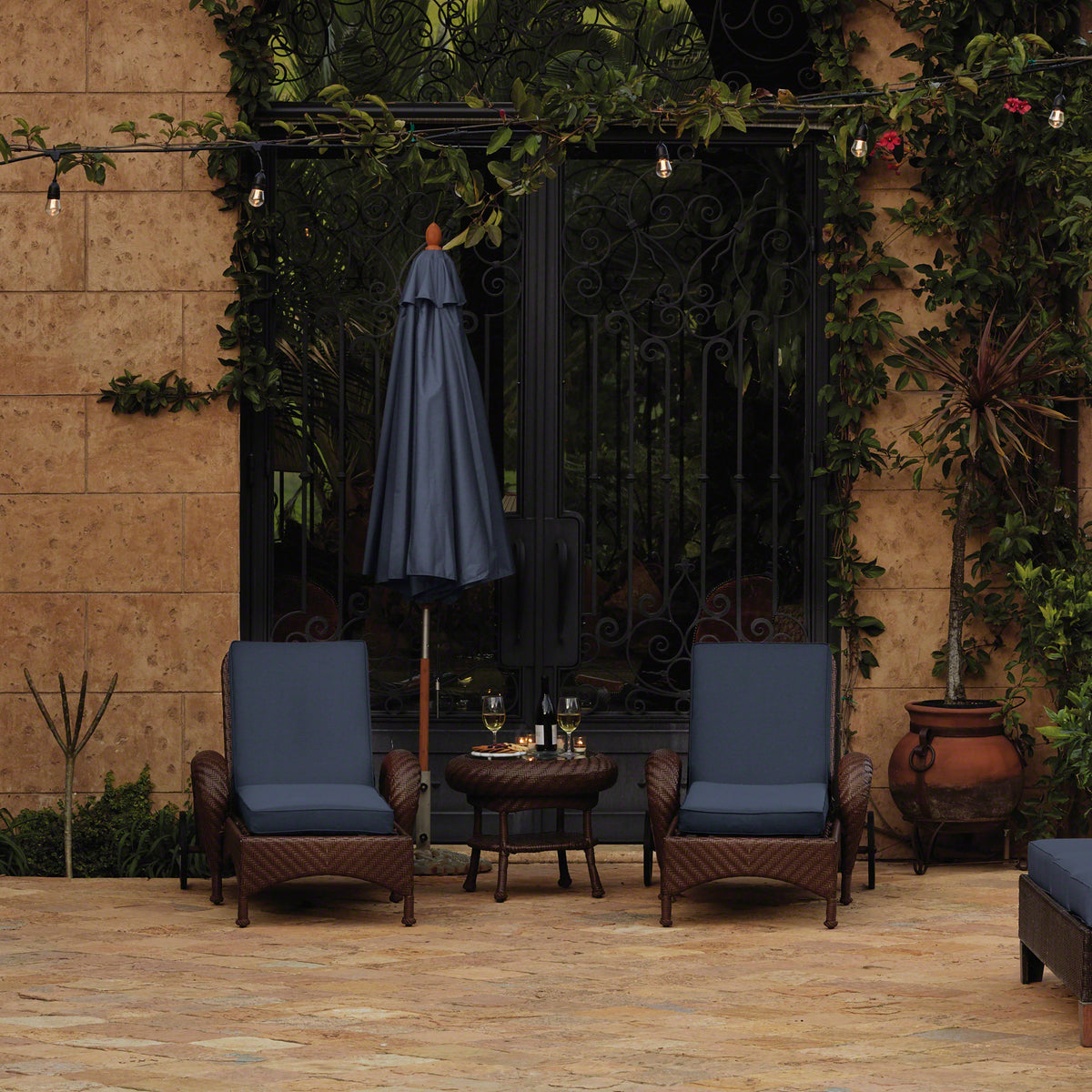 Easygoing Covers Fade-Resistant Water-Resistant Rectangular Patio Lounge Seat Cushion Cover image 87