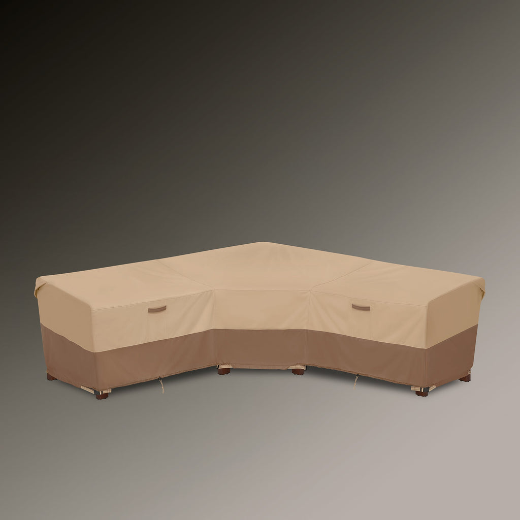 Easygoing Covers Waterproof V-Shape Patio Sectional Set Cover image 1