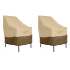 Easygoing Covers Water-Resistant High Back Patio Chair Cover image 2