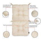 Easygoing Covers Patio Chair Cushion 21”W x 19”D (seat) x 22.5”H (back) image 12