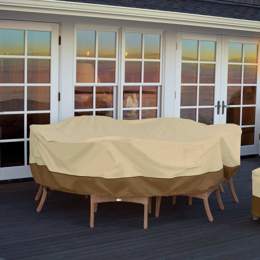 Easygoing Covers Water-Resistant 52 Inch Bistro Round Patio Table & Chair Set Cover image 13