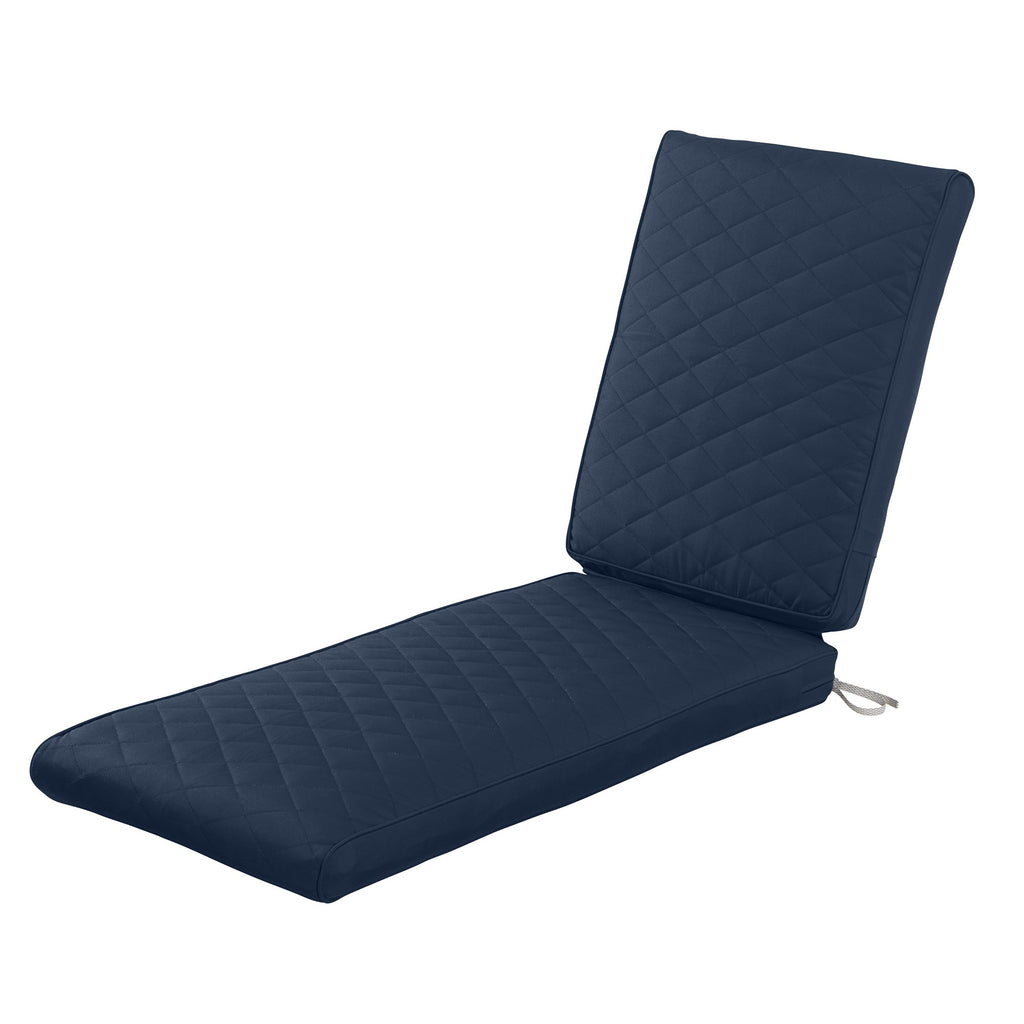 Easygoing Covers Fade-Resistant Water-Resistant Rectangle Patio Quilted Chaise Lounge Cushion image 64