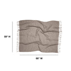 Easygoing Covers Indoor/Outdoor Reversible Throw Blanket, 66 x 59 Inch image 2