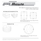 Easygoing Covers Water-Resistant 84 Inch Round Hot Tub Cover image 10