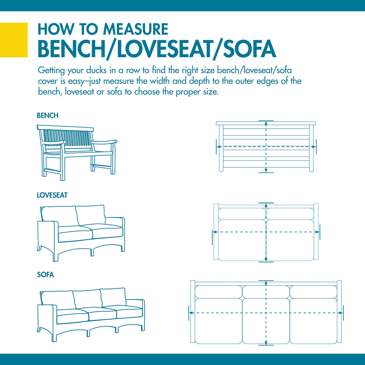 Easygoing Covers Weekend Water-Resistant Outdoor Sofa Cover with Integrated Easygoing Covers image 15