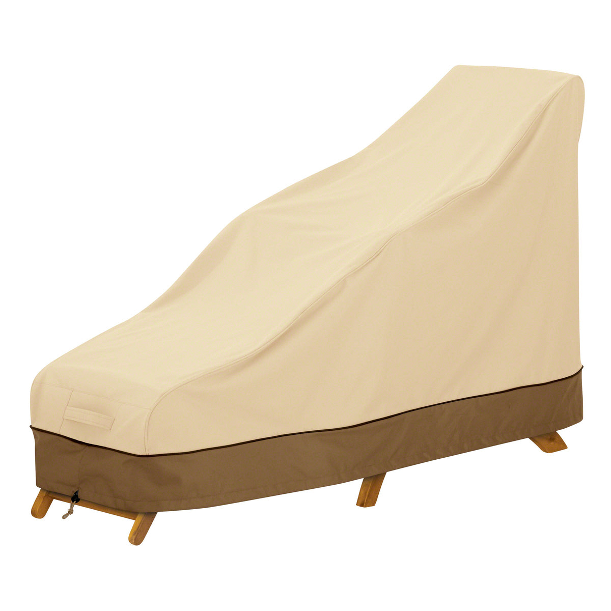Easygoing Covers Water-Resistant 65 Inch Steamer Patio Chaise/Deck Chair Cover image 1
