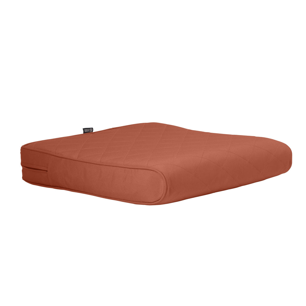 Easygoing Covers Fade-Resistant Water-Resistant Patio Quilted Seat Cushion Cover image 51