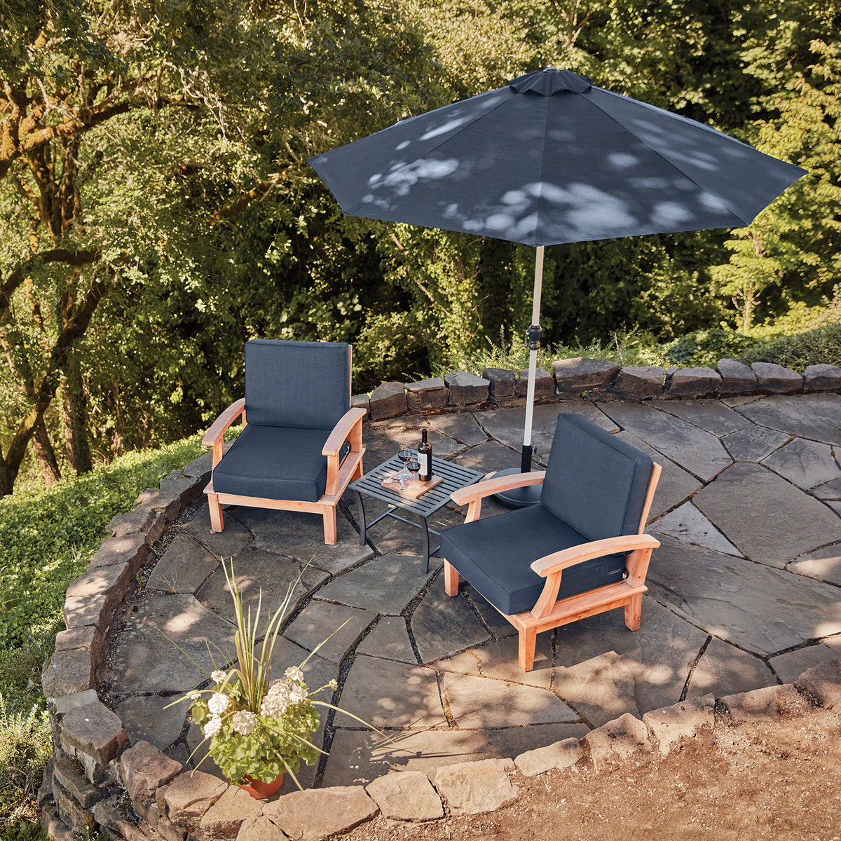 Easygoing Covers Fade-Resistant Water-Resistant Rectangle Patio Dining Seat Cushion Cover image 91