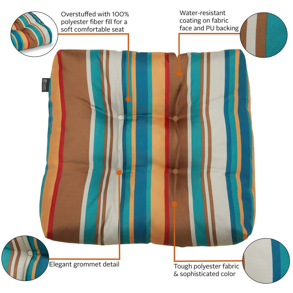 Easygoing Covers Patio Seat Cushion, 2 Pack, 19"W image 120