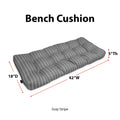Easygoing Covers Patio Bench Cushion, 54”W image 98