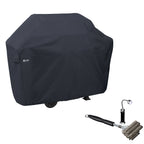 Water-Resistant BBQ Grill Cover with Coiled Grill Brush & Magnetic LED Light image 13