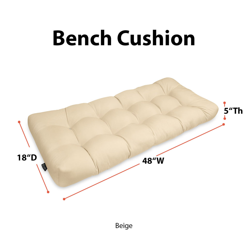 Easygoing Covers Patio Bench Cushion, 54”W image 3