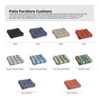 Easygoing Covers Patio Seat Cushion, 2 Pack, 19"W image 31