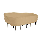 Easygoing Covers Water-Resistant Rectangular/Oval Patio Table & Chair Set Cover image 10