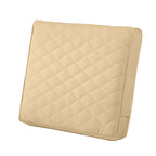 Easygoing Covers Fade-Resistant Water-Resistant Wide Back Patio Quilted Lounge Cushion image 1