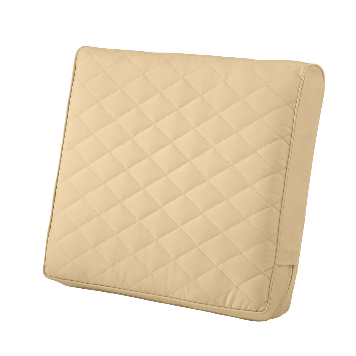 Easygoing Covers Fade-Resistant Water-Resistant Wide Back Patio Quilted Lounge Cushion image 1