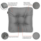 Easygoing Covers Patio Seat Cushion, 2 Pack, 19"W image 122