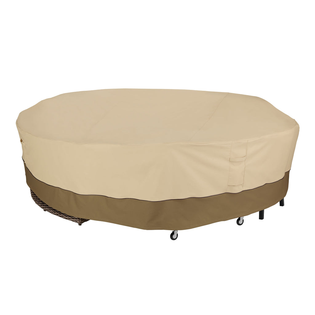 Easygoing Covers Water-Resistant 128 Inch Round General Purpose Patio Furniture Cover image 1