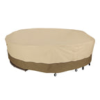 Easygoing Covers Water-Resistant 128 Inch Round General Purpose Patio Furniture Cover image 1