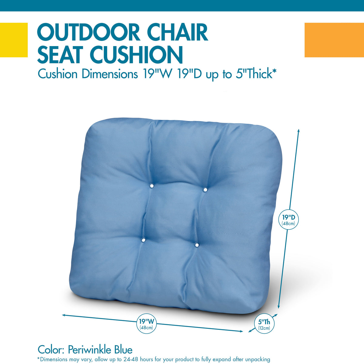 Easygoing Covers All-Weather Indoor/Outdoor Seat Cushion image 10