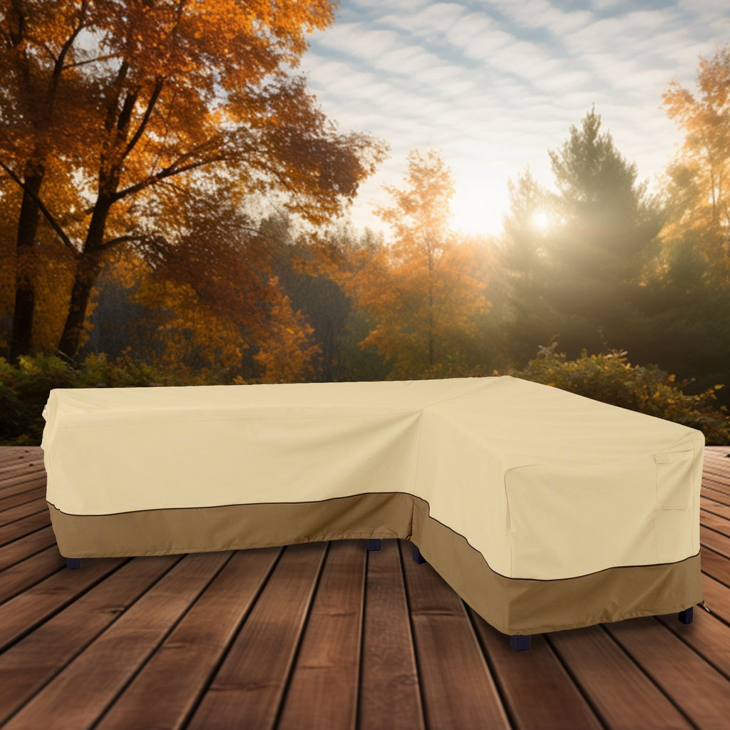 Easygoing Covers Water-Resistant Patio Sectional Lounge Set Cover image 18