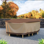 Easygoing Covers Ultimate Waterproof Outdoor Table with Chairs Cover, Rectangular image 10