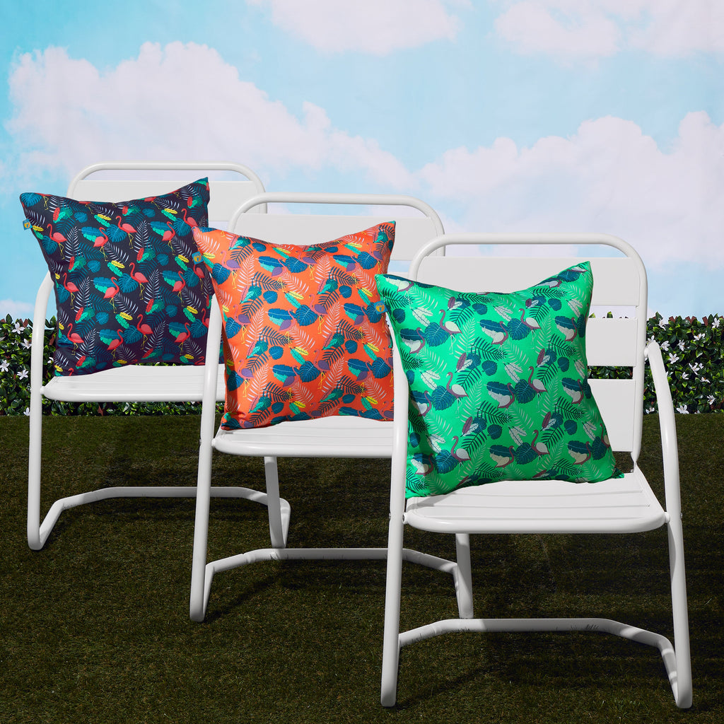 Easygoing Covers Water-Resistant Accent Pillows, 18 x 18 Inch, 2 Pack image 5