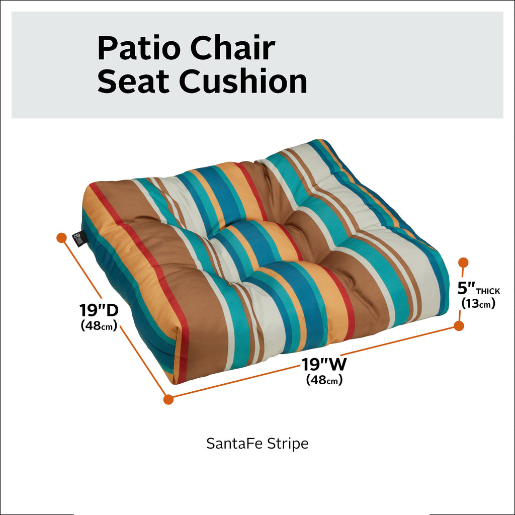 Easygoing Covers Patio Seat Cushion, 2 Pack, 19"W image 61
