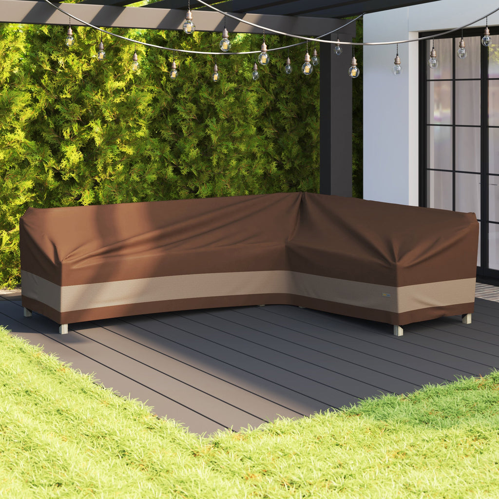 Easygoing Covers Ultimate Waterproof Outdoor Left-Facing Sectional Cover image 12