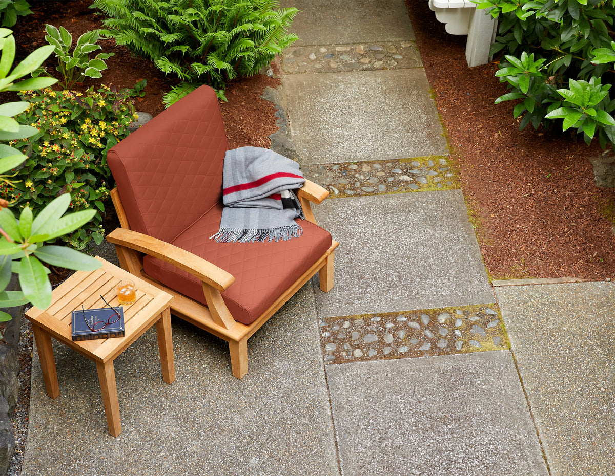 Easygoing Covers Fade-Resistant Water-Resistant Patio Quilted Seat Cushion Cover image 11
