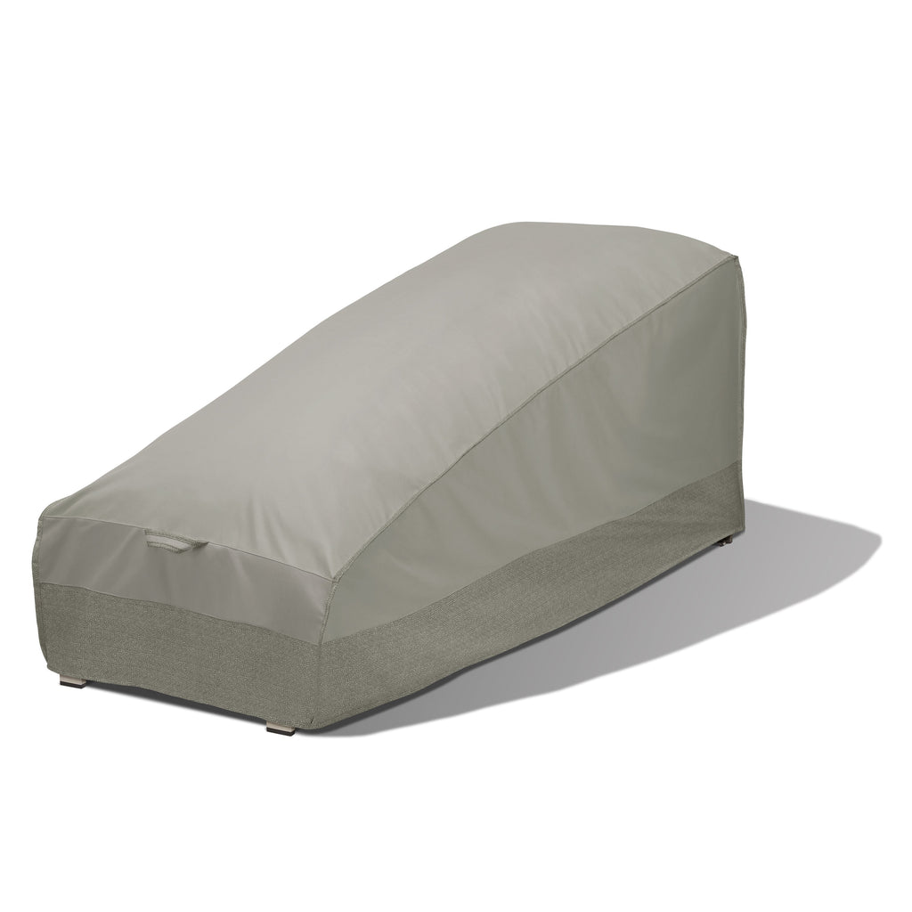 Easygoing Covers Weekend Water-Resistant Outdoor Chaise Cover with Integrated Easygoing Covers, 72 x 32 x 32 Inch, Moon Rock image 1