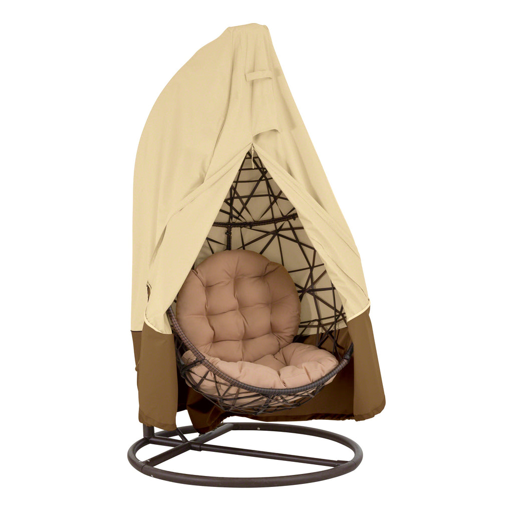 Easygoing Covers Water-Resistant 43 Inch Patio Hanging Chair and Stand Cover image 5