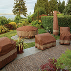 Easygoing Covers Ultimate Waterproof Outdoor Table & Chair Set Cover, Square image 5