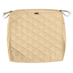 Easygoing Covers Fade-Resistant Water-Resistant Patio Quilted Seat Cushion Cover image 21